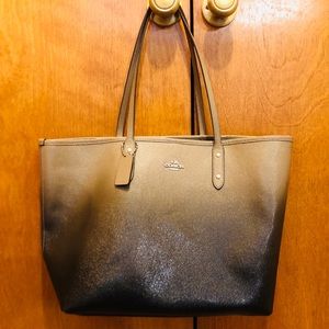 Coach Fog Gradient City Tote